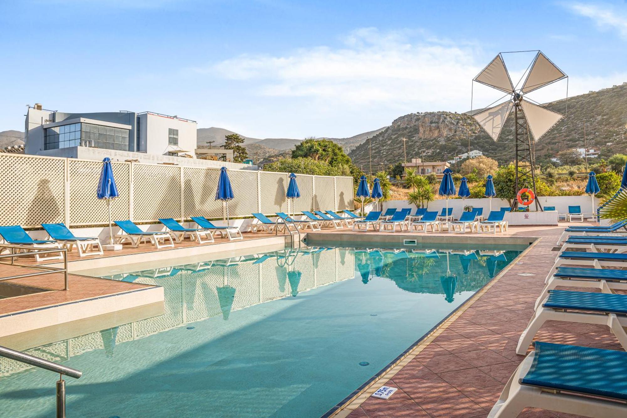 Paradise Hotel-Apartments Stalís Ngoại thất bức ảnh